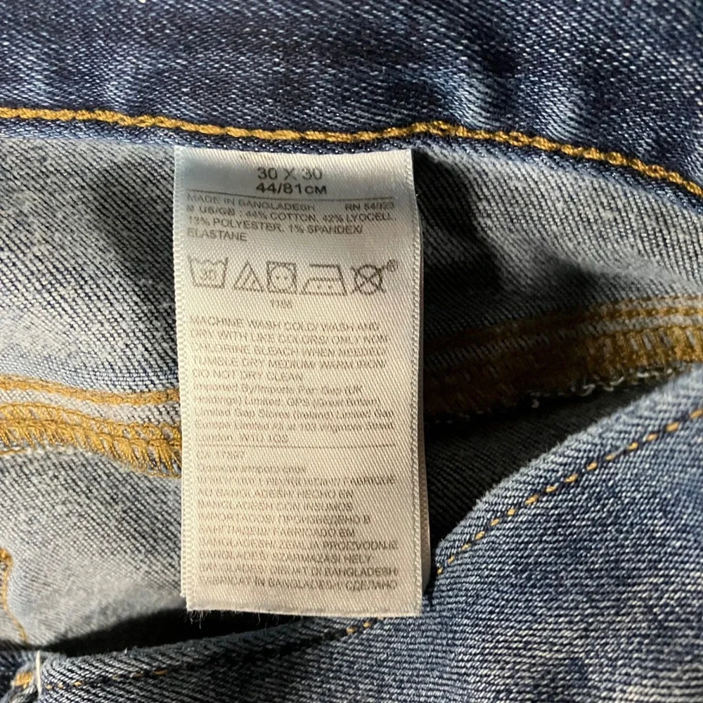 Banana Republic Traveler Slim‎ Fit Jeans Men 30x30 Medium Wash Preppy Fit 30x29